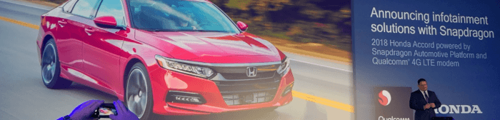 Honda möchte mit Qualcomm das Connected Car tauglich für den Mainstream machen. (Bild: Evernine)