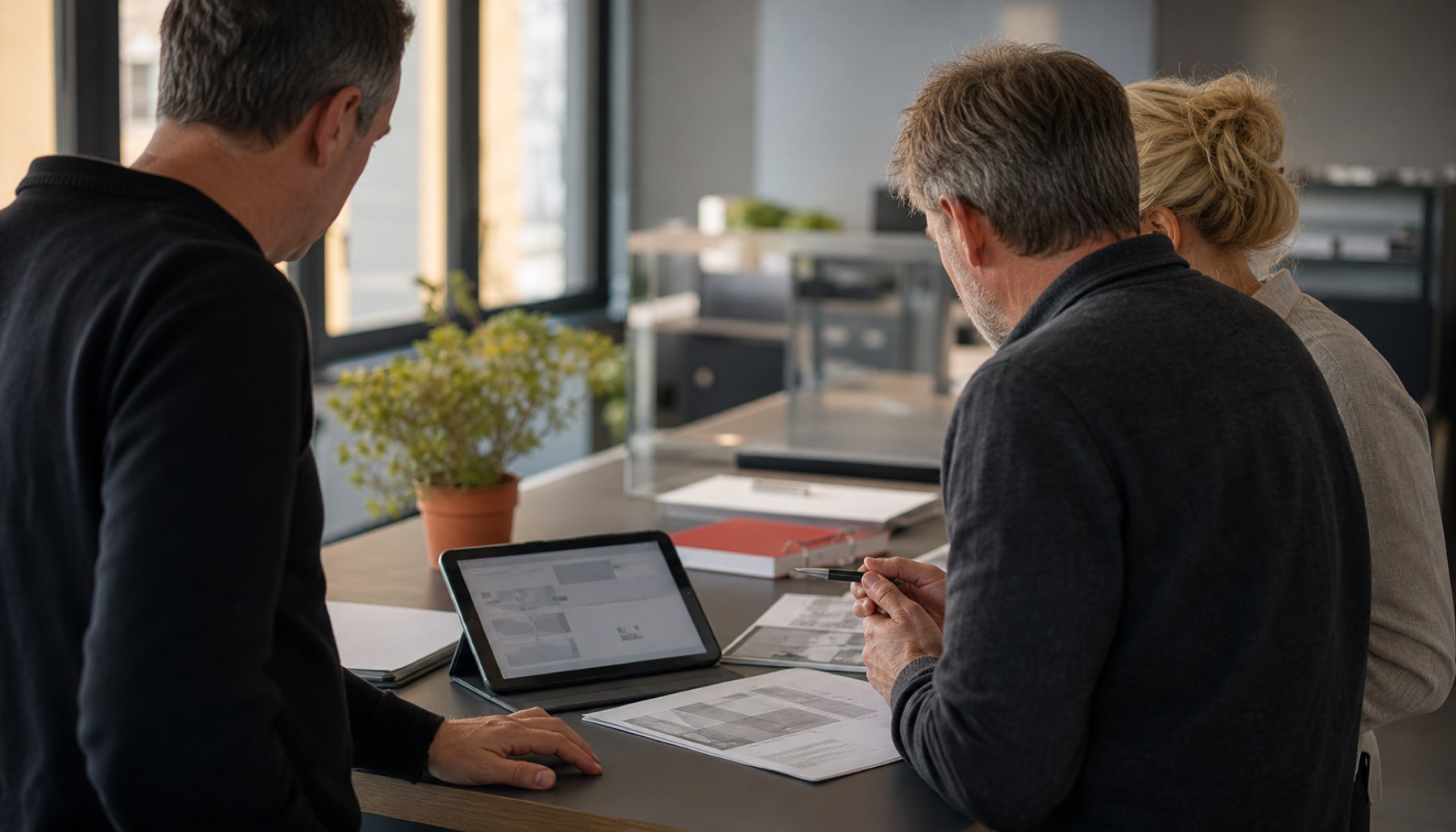 moderne Arbeitswelt und berufliche Qualifikation im Wandel durch Künstliche Intelligenz, professionelle Büroatmosphäre, clean, kein Text, keine Logos, keine erkennbaren Gesichter